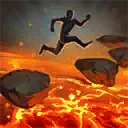 地面是熔岩！