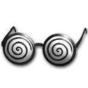 黑色圈圈眼镜