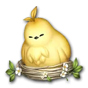 乖乖鸟巢帽（黄色）