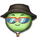 登山摩可可头部