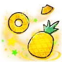 菠萝移动效果
