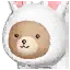 宠物：白色兔兔熊
