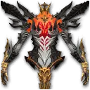 恶魔（白色）上装