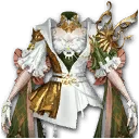 绿色蝴蝶女神上装