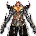 灰烬恶魔骑士上装