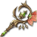 温暖花瓣长法杖