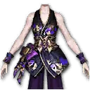 射手(女)武魂锦衣(黑色)上装