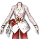 射手(女)武魂锦衣(白色)上装