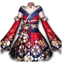 术师武魂锦衣(红色)上装