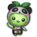 摆设：熊猫摩可可