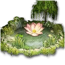 摆设：莲花庭院