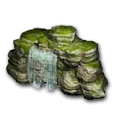 摆设：景观瀑布