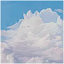摆设：可尼的蓝色天空壁纸