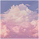 摆设：可尼的紫色天空壁纸