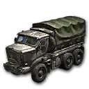 摆设：遗弃的军用卡车