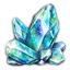 闪亮的矿物