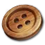 温暖的冬日纽扣