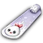 坐骑：雪花摩可滑板